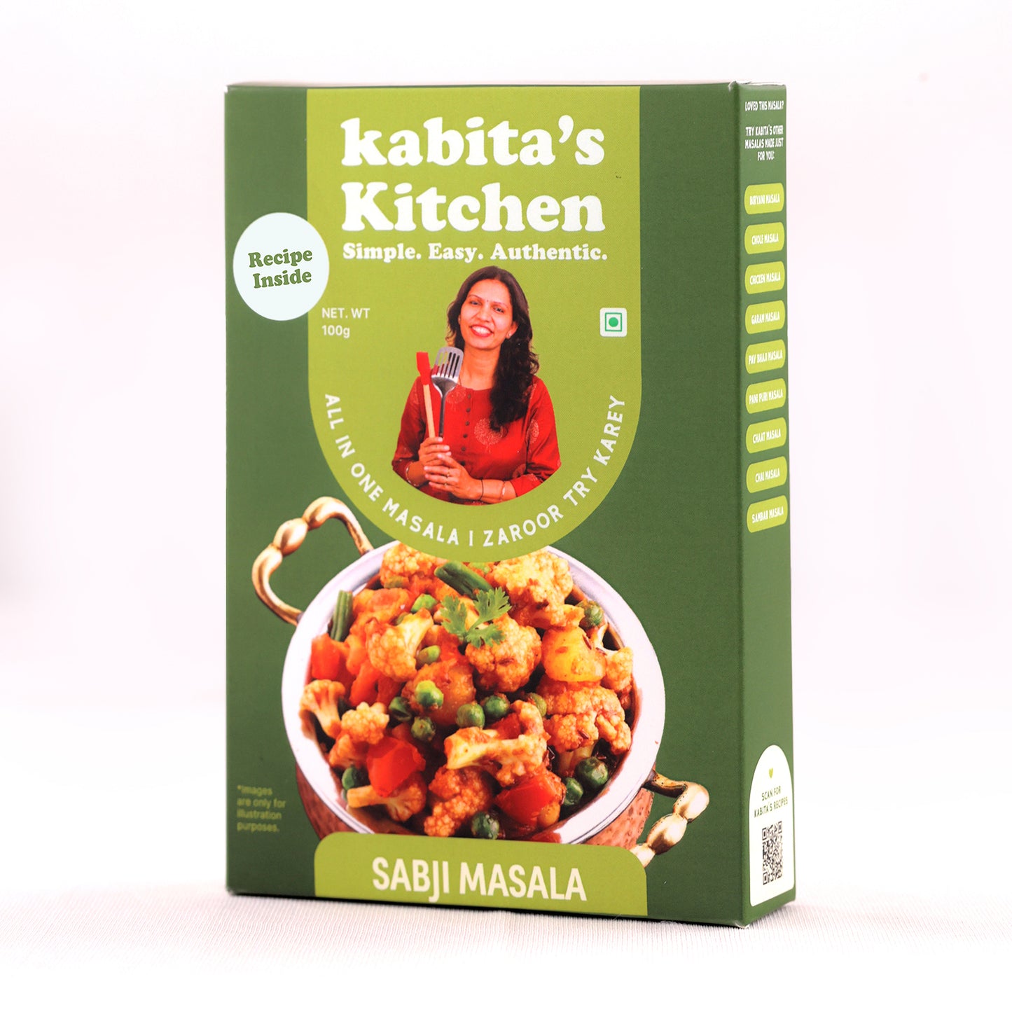 Kabita’s Kitchen Sabji Masala